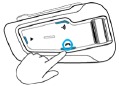 Om een niet-Cardo Bluetooth-intercom groep unit te koppelen Stap 2