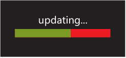 Firmware-update bezig