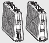 Cartridge met netfilters (X4)
