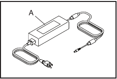 DE POWER ADAPTER AANSLUITEN