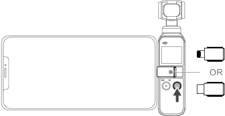 Osmo Pocket activeren Stap 2
