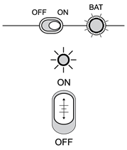 Stroomindicator (BAT)