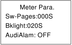 Meterparameter stap 2