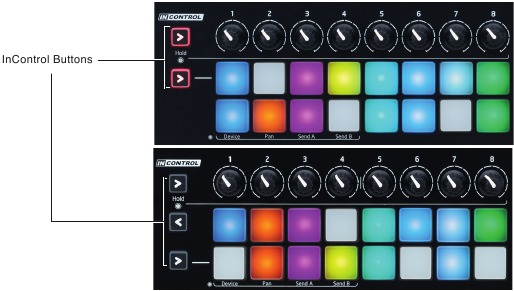 Launchkey gebruiken met InControl