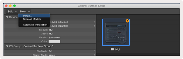 Setup Stap 1