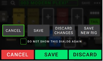 Een rig opslaan stap 3