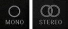 Stereo versus mono