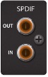 S/PDIF in en uit