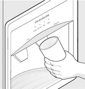 AUTOMATISCHE IJS- & WATERDISPENSER Stap 3