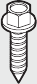 Scharnierschroef 5/16" (8 mm)