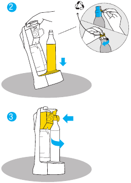 DE CO2 CILINDER INSTALLEREN Stap 2