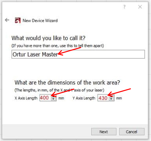 Installatieprogramma - LaserBurn Stap 3