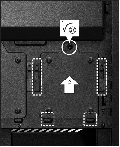 2,5"SSD installatie Stap 5