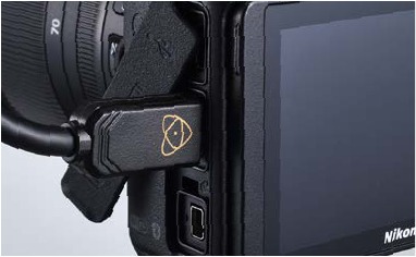De camera aansluiten op de Atomos Ninja V stap 2
