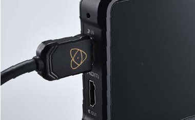 De camera aansluiten op de Atomos Ninja V stap 3