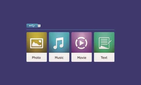 Media afspelen vanaf een USB/SD-kaart Stap 3