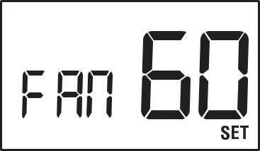 Vertraging Resterende Koelventilator Instellen