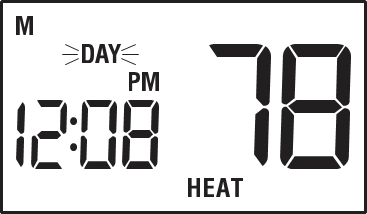 Temperatuuraanpassing - Tijdelijke programma-override