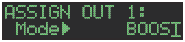 De ASSIGNABLE OUT/TRIGGER OUT-jacks gebruiken als Trigger Out Stap 1
