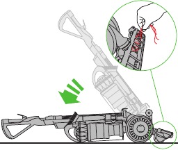 Brush bar &ndash; clearing obstructions Step 3
