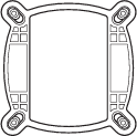 x1 INTEL-BACKPLATE