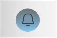 Knop voor hoorbaar alarm