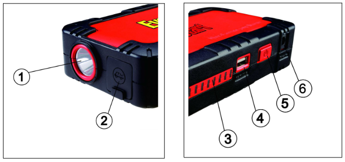 MULTI-FUNCTION JUMP STARTER Aanzicht 1
