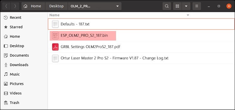 Linux Firmwarebestanden ophalen stap 2