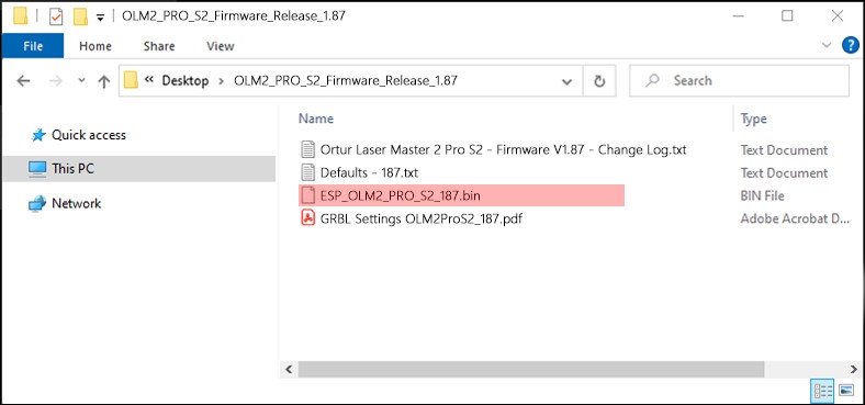 Windows Firmwarebestanden ophalen Stap 2