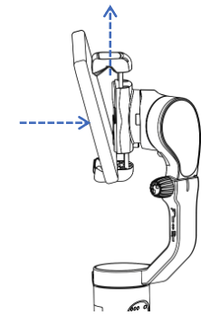 Hoe monteer en balanceer ik een mobiele telefoon op de gimbal? Stap 4