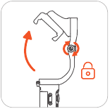 Hoe monteer en balanceer ik een mobiele telefoon op de gimbal? Stap 2