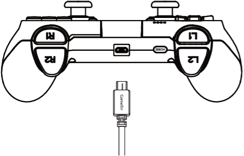 DE CONTROLLER CONTROLEREN EN OPLADEN Stap 1