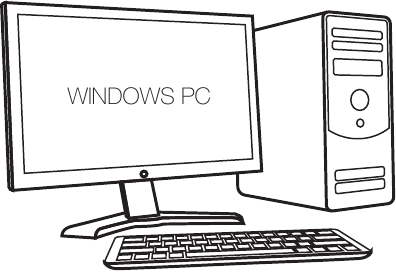 VERBINDEN OP WINDOWS PC Stap 2