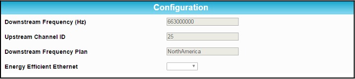 CM8200-configuratiescherm