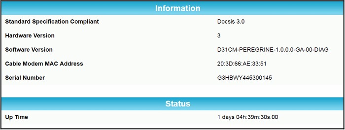 CM8200-productinformatiescherm