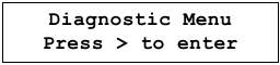 Diagnostisch menu