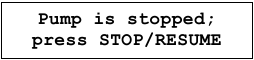 Stop-bericht