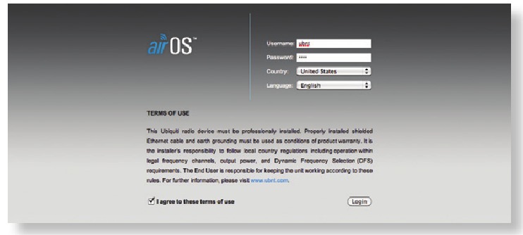 airOS&reg;-configuratie - Stap 2