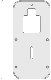 Aanbevolen installatiehoek Flat Backplate #1