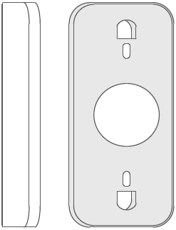 Aanbevolen installatiehoek Horizontale achterplaat #2
