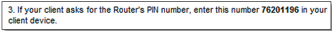 Verbinding maken met de pincode van de extender