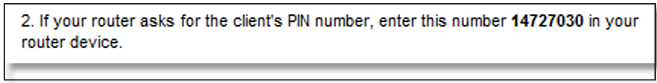 Verbinding maken met de pincode van de range extender