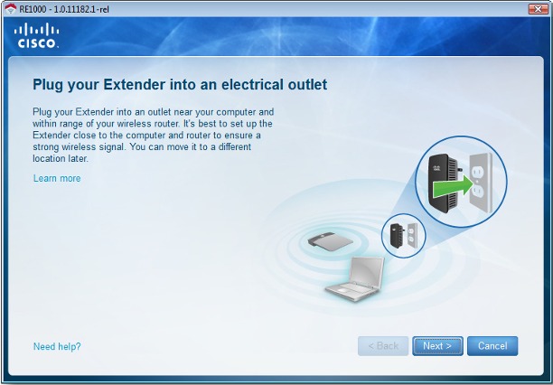 De range extender installeren Stap 1