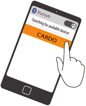 Mobiele apparaten koppelen Stap 2