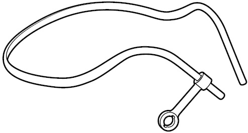 Hoofdband voor achter het hoofd