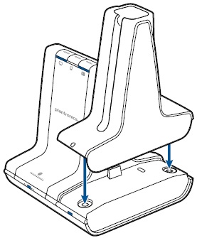 Headset opladen stap 1