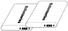 2 BATTERIJEN (&Eacute;&Eacute;N IN HEADSET)