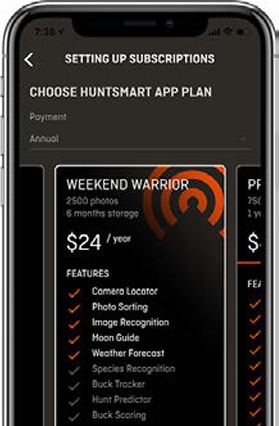 SELECTEER EEN APP-ABONNEMENT Stap 1