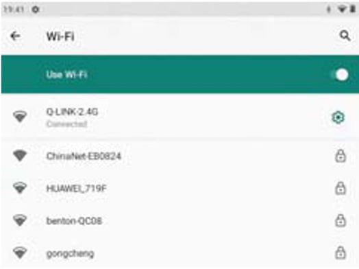 Wi-Fi-verbinding Stap 2