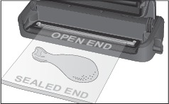Vacu&uuml;m sealen met FoodSaver&reg; zakken Stap 1
